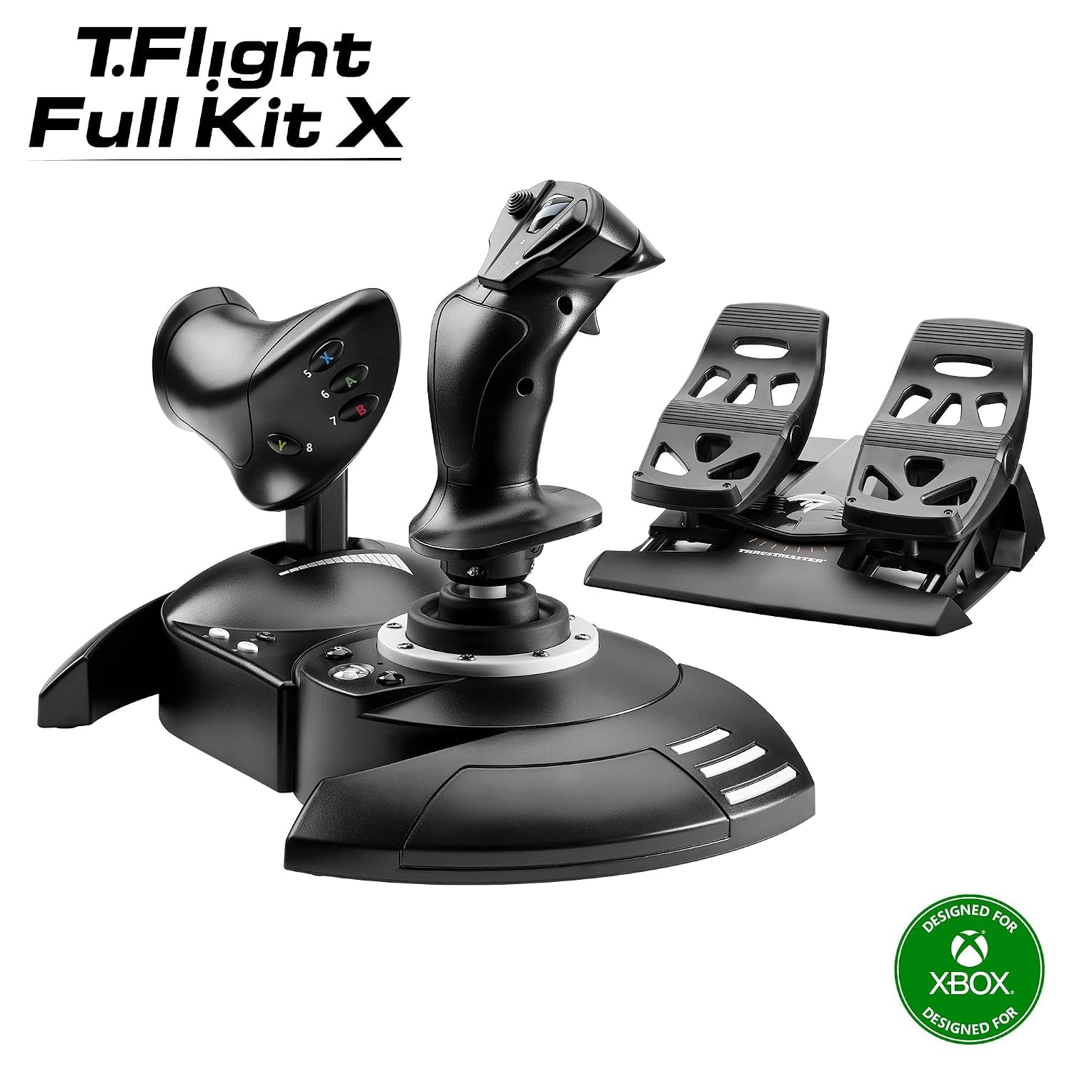 Thrustmaster T-Flight Full Kit HOTAS with Rudder Pedals - XBOX & PC